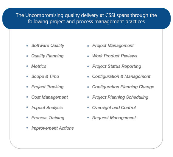 CSSI Expertise list_CSSI Corporate Site